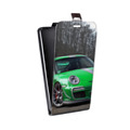 Дизайнерский вертикальный чехол-книжка для Huawei P10 Plus Porsche