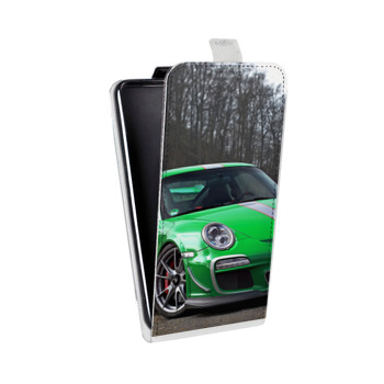 Дизайнерский вертикальный чехол-книжка для Realme 6 Porsche (на заказ)