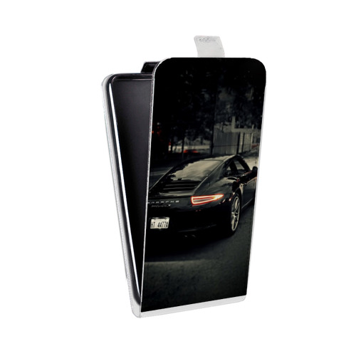 Дизайнерский вертикальный чехол-книжка для Samsung Galaxy Grand Porsche