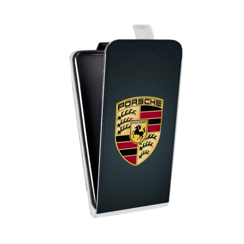 Дизайнерский вертикальный чехол-книжка для Samsung Galaxy J1 mini (2016) Porsche