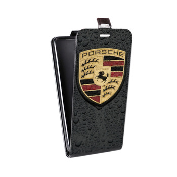 Дизайнерский вертикальный чехол-книжка для Alcatel One Touch Pop D5 Porsche (на заказ)