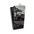 Дизайнерский вертикальный чехол-книжка для HTC Desire 601 Land Rover