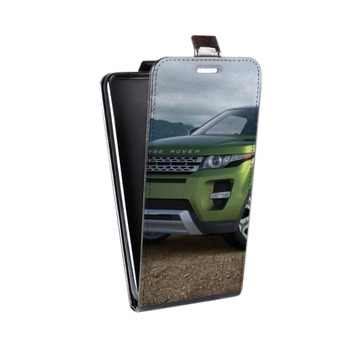 Дизайнерский вертикальный чехол-книжка для Samsung Galaxy S8 Plus Land Rover (на заказ)