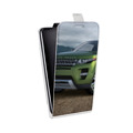 Дизайнерский вертикальный чехол-книжка для Samsung Galaxy Grand Land Rover