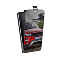 Дизайнерский вертикальный чехол-книжка для Alcatel One Touch Idol X Land Rover