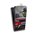 Дизайнерский вертикальный чехол-книжка для Alcatel Idol 5S Land Rover
