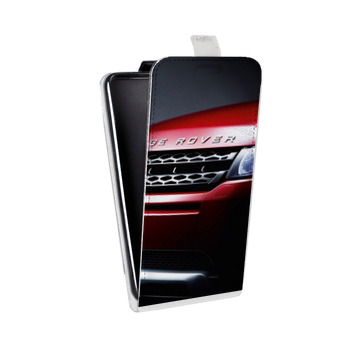 Дизайнерский вертикальный чехол-книжка для Samsung Galaxy Alpha Land Rover (на заказ)