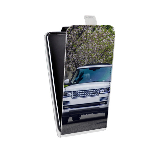 Дизайнерский вертикальный чехол-книжка для Huawei Honor 10i Land Rover