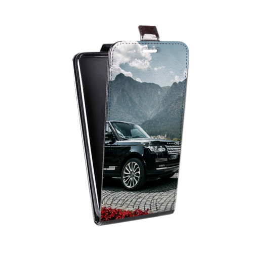 Дизайнерский вертикальный чехол-книжка для HTC Desire 200 Land Rover