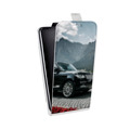 Дизайнерский вертикальный чехол-книжка для Huawei Honor View 30 Pro Land Rover