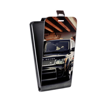 Дизайнерский вертикальный чехол-книжка для ASUS ZenFone Max Pro M2 Land Rover (на заказ)