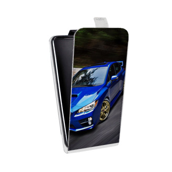 Дизайнерский вертикальный чехол-книжка для Iphone 5s Subaru (на заказ)
