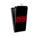 Дизайнерский вертикальный чехол-книжка для HTC U Ultra Subaru