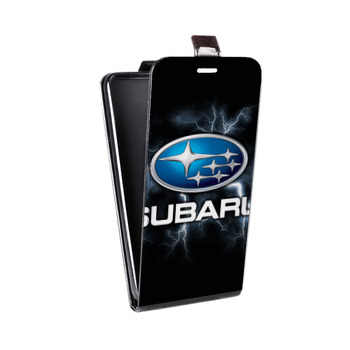 Дизайнерский вертикальный чехол-книжка для BlackBerry Motion Subaru (на заказ)