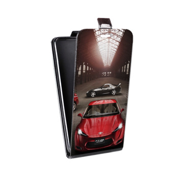 Дизайнерский вертикальный чехол-книжка для Huawei Honor 8s Toyota (на заказ)
