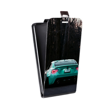 Дизайнерский вертикальный чехол-книжка для Iphone 7 Toyota (на заказ)