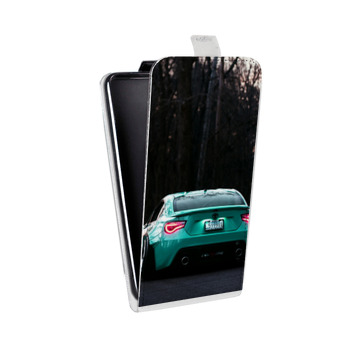Дизайнерский вертикальный чехол-книжка для Sony Xperia E5 Toyota (на заказ)