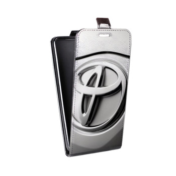 Дизайнерский вертикальный чехол-книжка для LG K7 Toyota (на заказ)