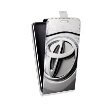 Дизайнерский вертикальный чехол-книжка для LG K7 Toyota (на заказ)