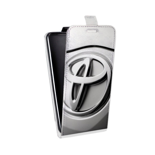 Дизайнерский вертикальный чехол-книжка для Realme 7 Pro Toyota