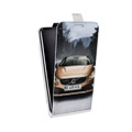Дизайнерский вертикальный чехол-книжка для Meizu M5 Volvo