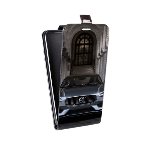 Дизайнерский вертикальный чехол-книжка для Realme 7 Pro Volvo