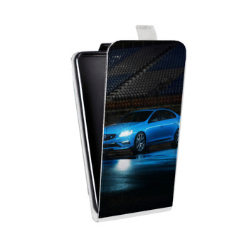 Дизайнерский вертикальный чехол-книжка для Samsung Galaxy S6 Edge Volvo (на заказ)