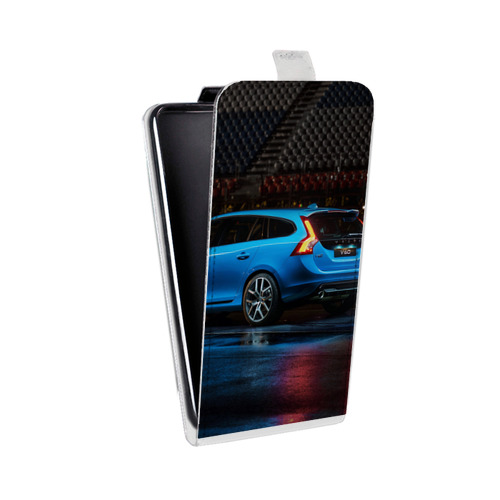 Дизайнерский вертикальный чехол-книжка для Iphone 11 Pro Volvo