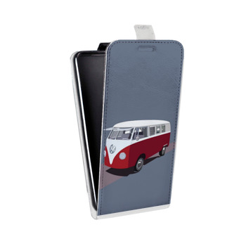 Дизайнерский вертикальный чехол-книжка для Samsung Galaxy Core Lite Volkswagen (на заказ)