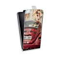 Дизайнерский вертикальный чехол-книжка для Samsung Galaxy A30 Volkswagen