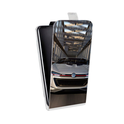 Дизайнерский вертикальный чехол-книжка для Alcatel Idol 5S Volkswagen