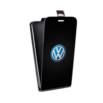 Дизайнерский вертикальный чехол-книжка для Samsung Galaxy S6 Edge Volkswagen (на заказ)