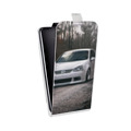 Дизайнерский вертикальный чехол-книжка для LG G7 Fit Volkswagen