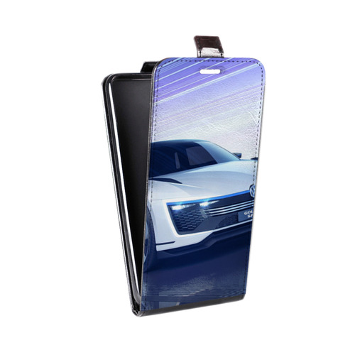 Дизайнерский вертикальный чехол-книжка для Iphone 5c Volkswagen