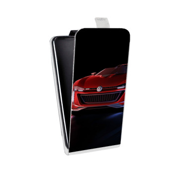 Дизайнерский вертикальный чехол-книжка для Samsung Galaxy S6 Edge Volkswagen (на заказ)