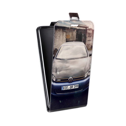 Дизайнерский вертикальный чехол-книжка для Alcatel Idol 5S Volkswagen