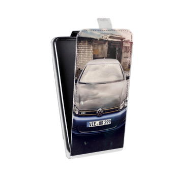 Дизайнерский вертикальный чехол-книжка для Samsung Galaxy Ace 3 Volkswagen (на заказ)