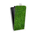Дизайнерский вертикальный чехол-книжка для Iphone 12 Pro Трава