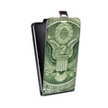 Дизайнерский вертикальный чехол-книжка для Huawei G8 Текстуры денег