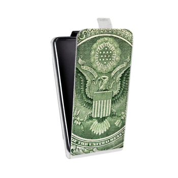 Дизайнерский вертикальный чехол-книжка для Iphone 5s Текстуры денег (на заказ)