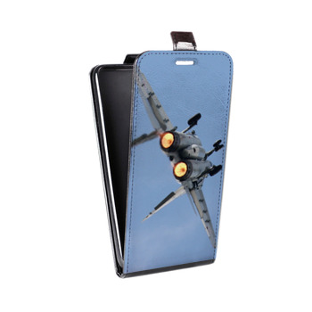 Дизайнерский вертикальный чехол-книжка для Sony Xperia E4g Самолеты (на заказ)