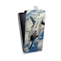 Дизайнерский вертикальный чехол-книжка для ASUS ZenFone 5 Lite Самолеты