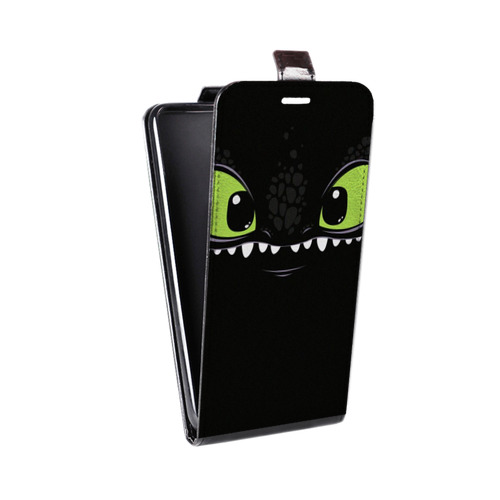 Дизайнерский вертикальный чехол-книжка для LG Optimus G2 mini Как приручить дракона