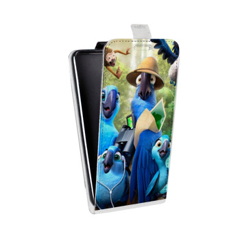 Дизайнерский вертикальный чехол-книжка для Samsung Galaxy S6 Edge Рио (на заказ)