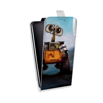 Дизайнерский вертикальный чехол-книжка для Samsung Galaxy Core Lite Валли (на заказ)