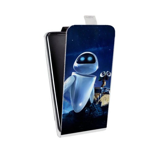 Дизайнерский вертикальный чехол-книжка для Samsung Galaxy Core Валли