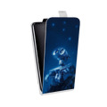 Дизайнерский вертикальный чехол-книжка для HTC One X10 Валли