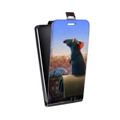 Дизайнерский вертикальный чехол-книжка для Microsoft Lumia 640 XL Рататуй