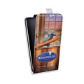 Дизайнерский вертикальный чехол-книжка для Alcatel OneTouch Pop Star Рататуй