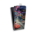 Дизайнерский вертикальный чехол-книжка для Xiaomi Mi 10 Тачки